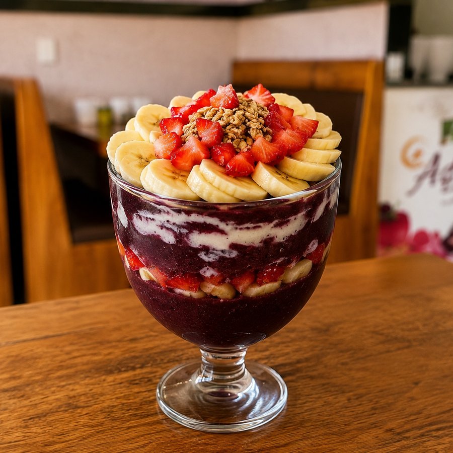Açaí cremoso Cantinho do Chico